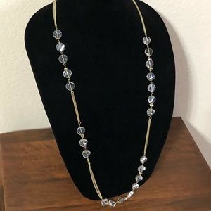 Kenneth Cole New York long single strand necklace